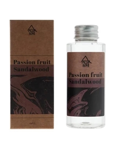 Наполнитель для ароматического диффузора Маракуйя и сандал 100 мл Arida home