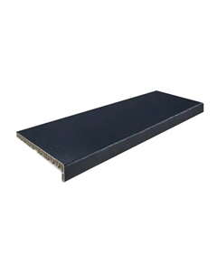 Подоконник ПВХ 2000x300 мм цвет антрацит Fineber