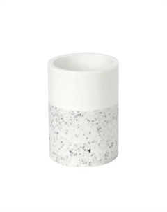 Стакан для зубных щёток Lemer Iden полирезин цвет белый