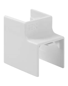 Угол внутренний для кабель-канала КМВ 16x16 мм цвет белый 4 шт. Iek