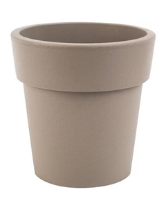 Кашпо Тубус ø20 h20 см v2.5 л пластик французский серый Idea
