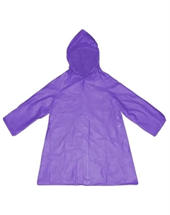 Плащ-дождевик детский 466776 цвет фиолетовый размер S Garden show