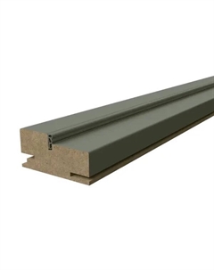 Комплект дверной коробки телескопический Сити 2100x80x38 мм ПВХ цвет форте тренто (2.5 шт.) Vfd