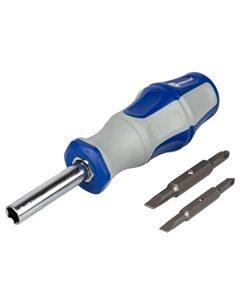 Отвертка с набором бит 646-645, 3 предмета Кобальт