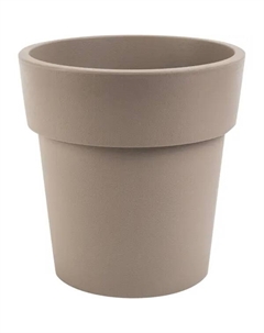 Кашпо Тубус ø25 h25 см v5 л пластик французский серый Idea