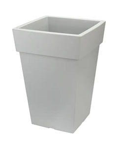 Кашпо Тубус 16.5x36x24 см v7.5 л пластик смоки Idea