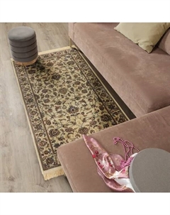 Ковер Isphahan 80x150 см вискоза 84552 цвет кремовый Devos-caby