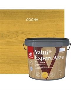 Антисептик защитно-декоративный Valtti Expert Akva сосна полуматовый 2.7 л Tikkurila