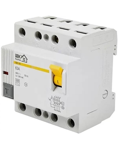 УЗО ВД1-63 1P N 63 A 300 мА 4.5 кА AC MDV10-2-063-300 Iek home