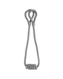 Подхват для штор Шишка 167 60 см металл цвет серый Без бренда