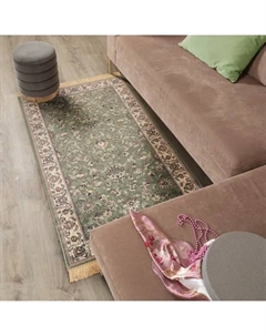 Ковер Isphahan 65x135 см вискоза 84552 цвет зеленый Devos-caby