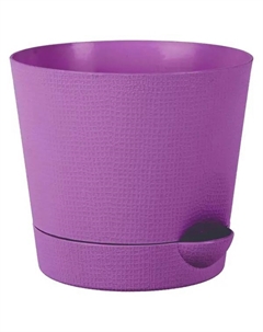 Горшок цветочный Партер ø19.5 h17 см v2.8 л пластик сиреневый Tek.a.tek