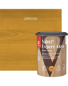 Антисептик защитно-декоративный Valtti Expert Akva орегон полуматовый 0.9 л Tikkurila