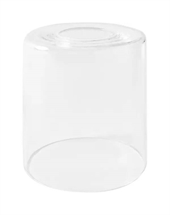 Плафон для люстры Цилиндр E27 стеклянный цвет прозрачный ø10 см Завод элетех