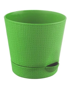 Горшок цветочный Партер ø15 h13.5 см v1.4 л пластик салатовый Tek.a.tek
