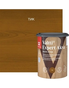 Антисептик защитно-декоративный Valtti Expert Akva тик полуматовый 0.9 л Tikkurila