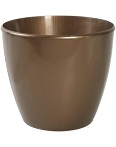 Горшок цветочный Колорс ø15.5 v21 л пластик бронзовый Tek.a.tek
