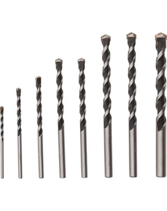 Набор сверл спиральных по бетону 131-01296, 8 шт. Dexter