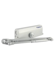 Доводчик дверной с задержкой закрытия 740 DA 60-110 кг цвет серебро Нора-м