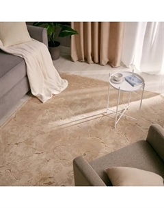 Ковер вискоза Рим 1047W 120x180 см цвет бежевый Ctim