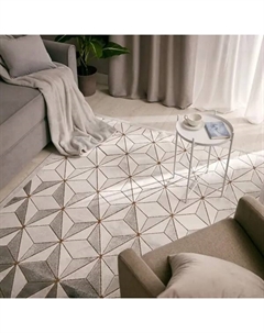 Ковер вискоза Рим 1072X 195x280 см цвет черный Ctim