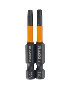Бита ударная 554147 T20x50 мм, 2 шт. Rage