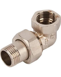 Сгон угловой американка 1/2" ВР-НР латунь SFT-0057-000012 Stout