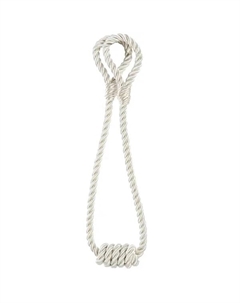 Подхват для штор Шишка 167 60 см металл цвет кремовый Без бренда