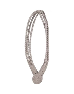 Подхват для штор «Алина» 56 см цвет серый Inspire