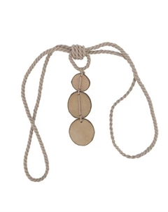 Подхват для штор «Арлен» 50 см цвет натуральный Inspire