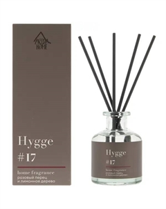 Ароматический диффузор Hygge 17 Розовый перец/лимонное дерево 50 мл Arida home