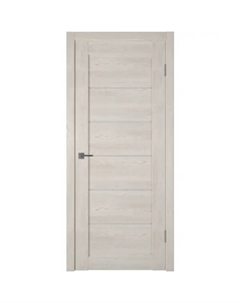 Дверь межкомнатная остекленная без замка и петель в комплекте Ситти 60x200 см финиш-бумага цвет дуб эдисон Vfd