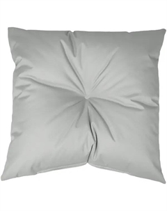 Подушка декоративная 45x45 см цвет светло-серый Linen way