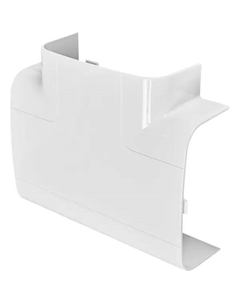 Тройник для кабель-канала 110x50 мм цвет белый Кэаз