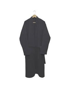 Халат вафельный Votex Home Кимоно без капюшона размер XL цвет темно-серый Votex home