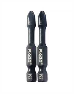 Бита ударная магнитная 554126 PZ2x50 мм, 2 шт. Rage