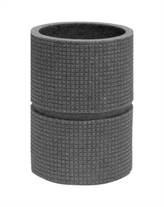 Стакан для зубных щёток Fixsen Nero полирезина цвет серый