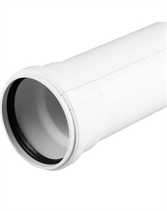 Труба для внутренней канализации 110x2.7 мм 2 м полипропилен 120314 Rehau