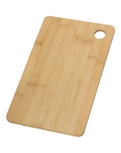 Доска разделочная 16x27 см бамбук цвет коричневый Mallony