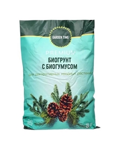 Грунт Garden time для декоративных хвойных растений 25л Без бренда