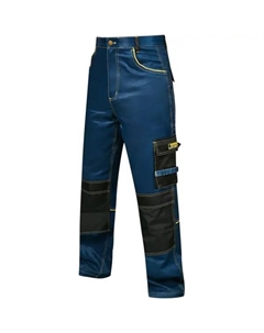 Брюки рабочие Дюран цвет синий размер 52-54 рост 170-176 см Без бренда