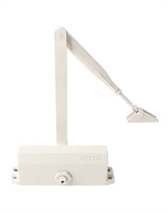 Доводчик дверной DC-20.4/1050/085-A2-W, до 85 кг, цвет белый Аpecs