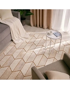 Ковер вискоза Рим 1074J 75x150 см цвет бежевый Ctim