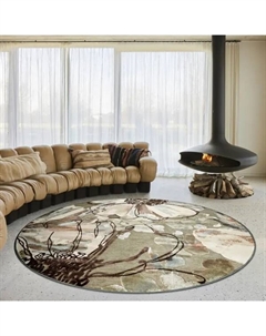 Ковер вискоза GENOVA 182/662690 круг ø160 см цвет разноцветный Ragolle