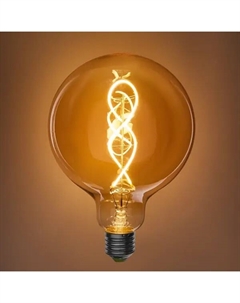 Лампа светодиодная G125-4-230-2.7K-E27 E27 220-240 В 4 Вт шар 300 Лм теплый белый свет Онлайт