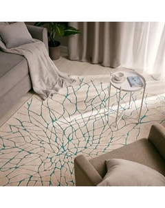 Ковер вискоза Рим 809Q 75x150 см цвет бежевый Ctim