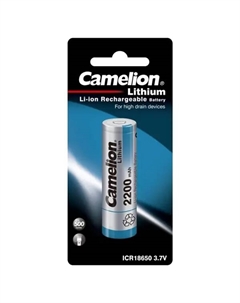 Батарейка ICR18650 литий-ионная 18650 1 шт. Camelion