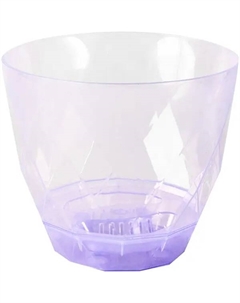 Горшок цветочный Laurel ø14.5 h12.5 см v1.3 л пластик сиреневый Homwer