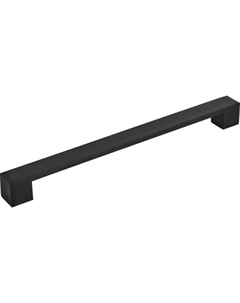 Мебельная ручка-скоба L4.024 черная 256 мм Larvij