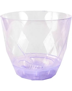 Горшок цветочный Laurel ø17.5 h15 см v2.3 л пластик сиреневый Homwer